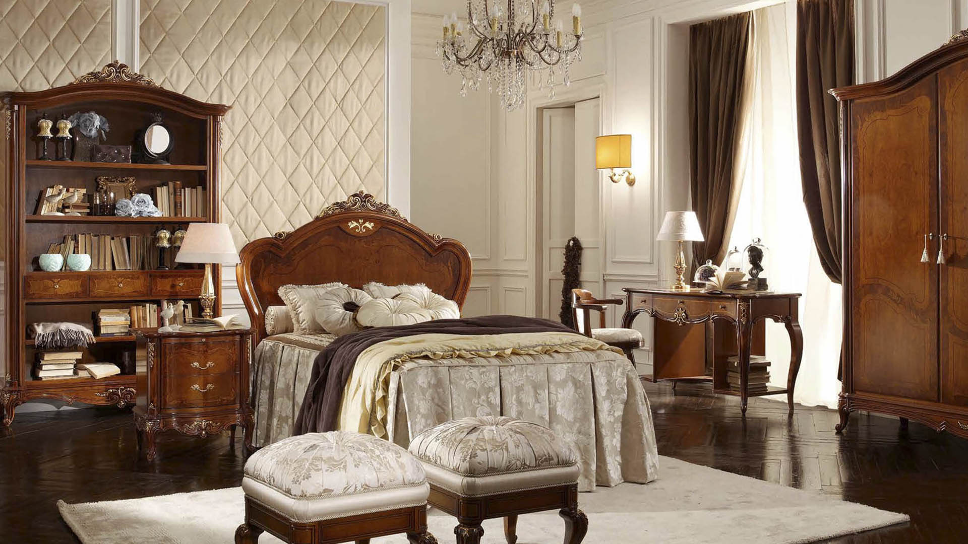 Классическая мебель в современной квартире в салоне Мебель Да Винчи