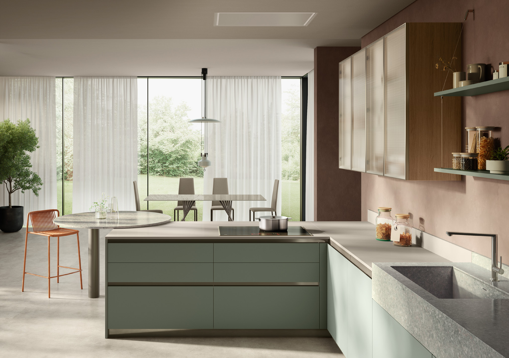 Кухня Essenza Италия Scavolini