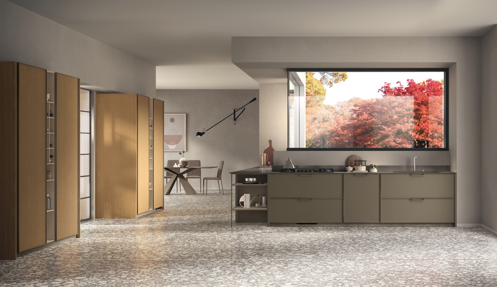 Кухня Jeometrica Италия Scavolini