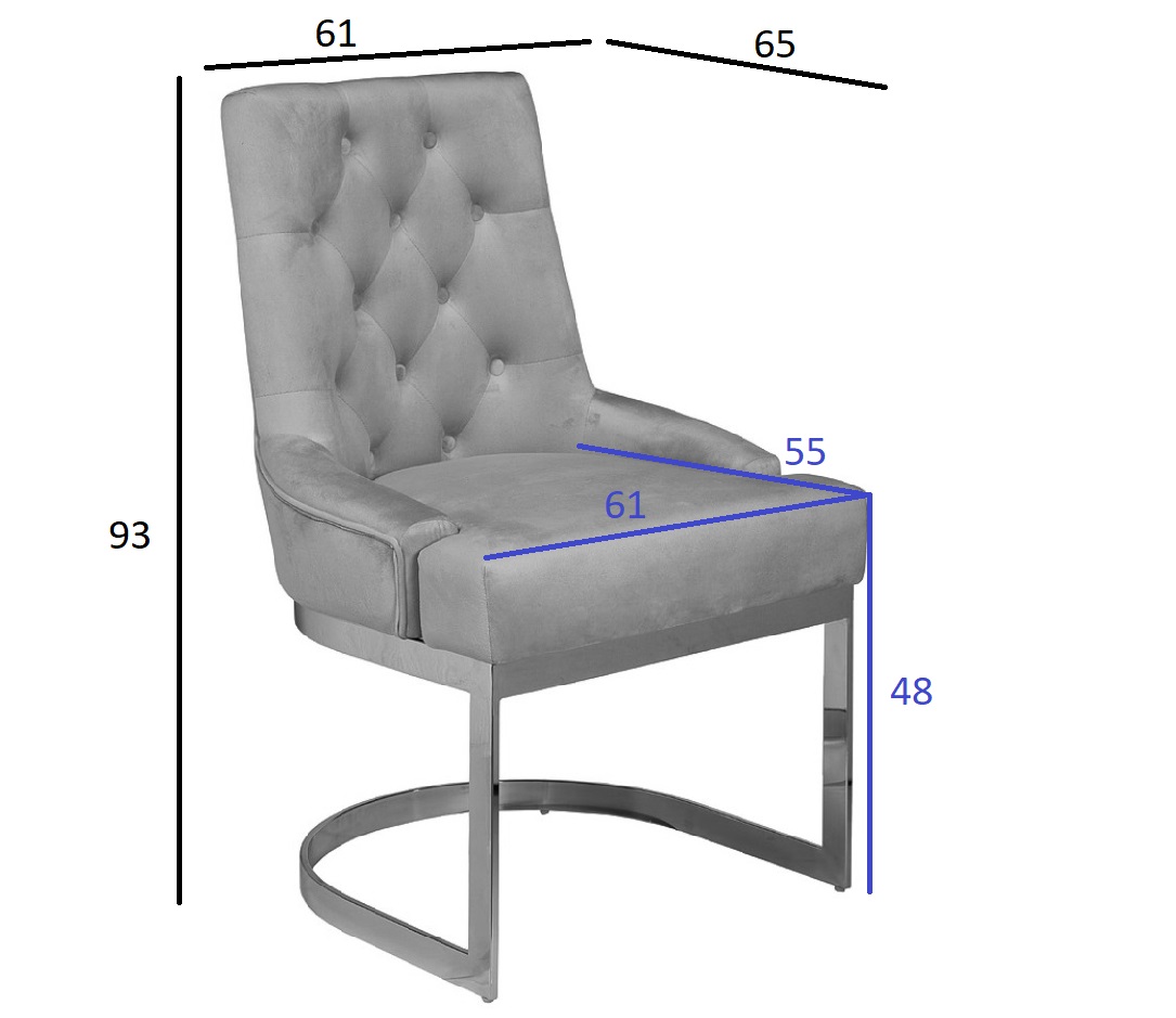 Стул велюр бежевый/матовое золото 76AR-6210GOLD-BG