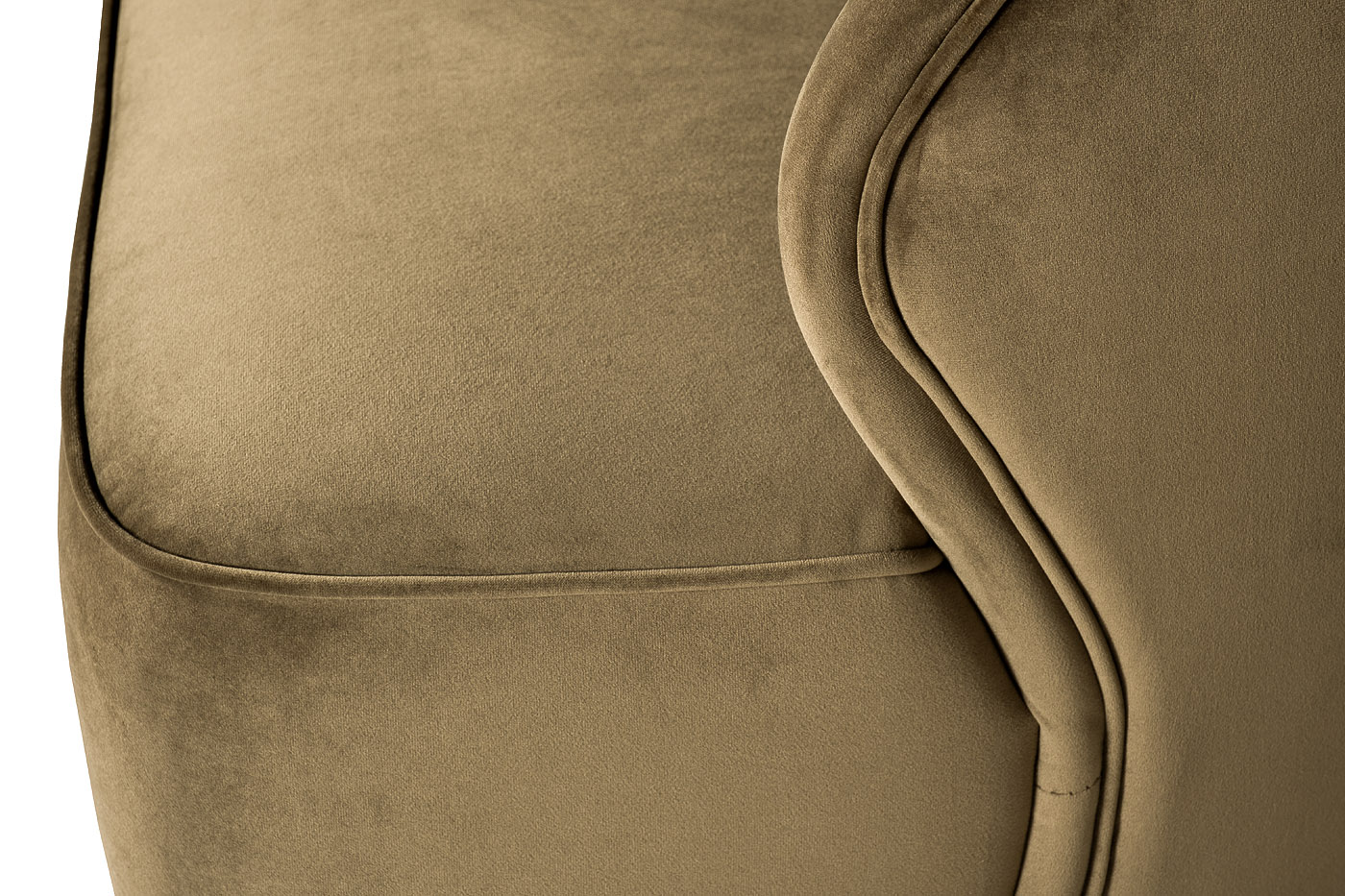 Кресло XXL велюр т-оливковый/мат.зол. 46AS-AR3330-DOLV