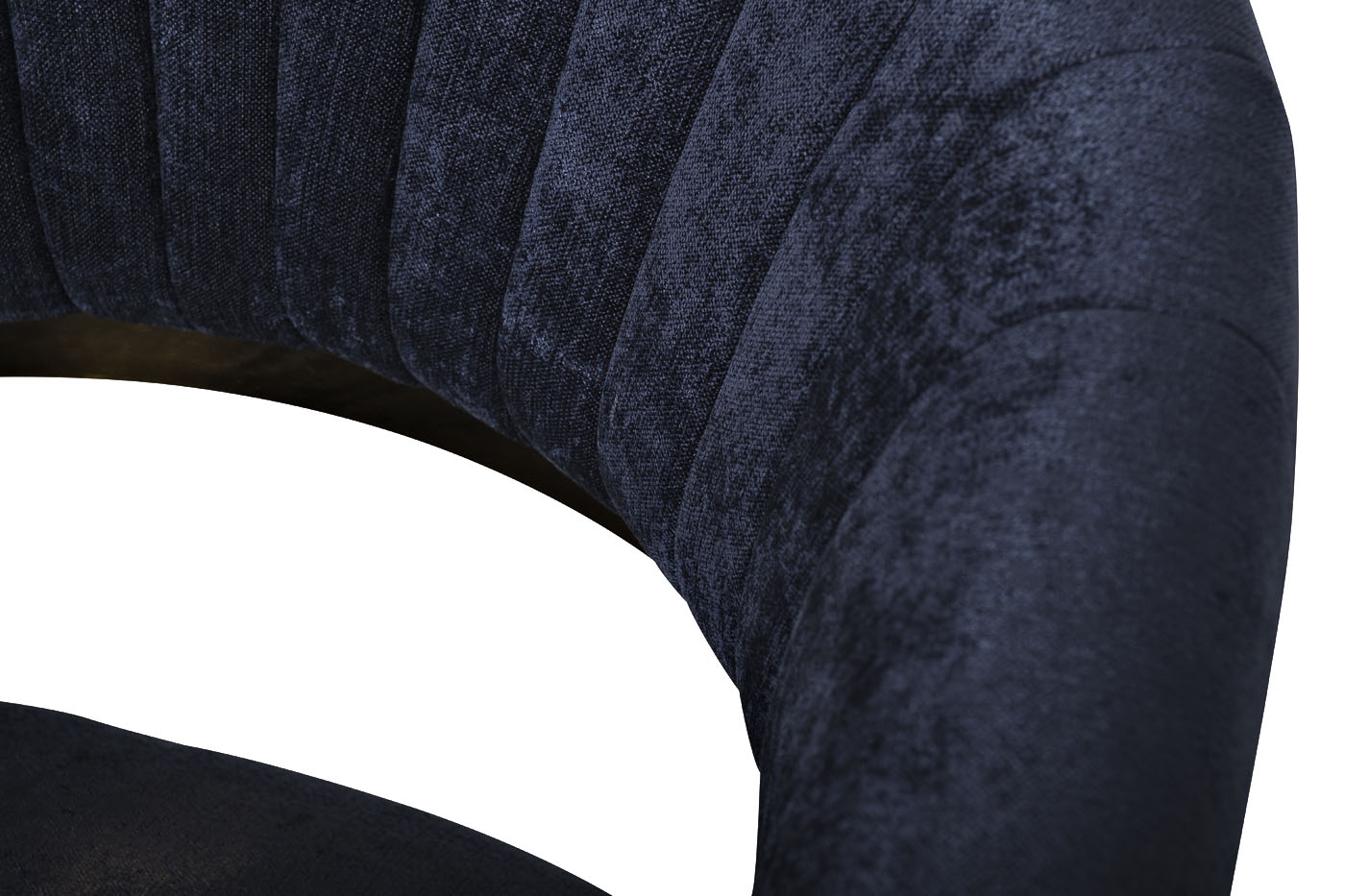 Стул велюр синий/золото 67*66*85см