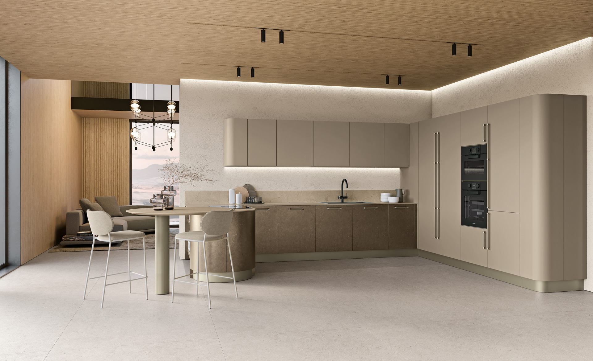 Кухня Shade Lab Италия LUBE cucine