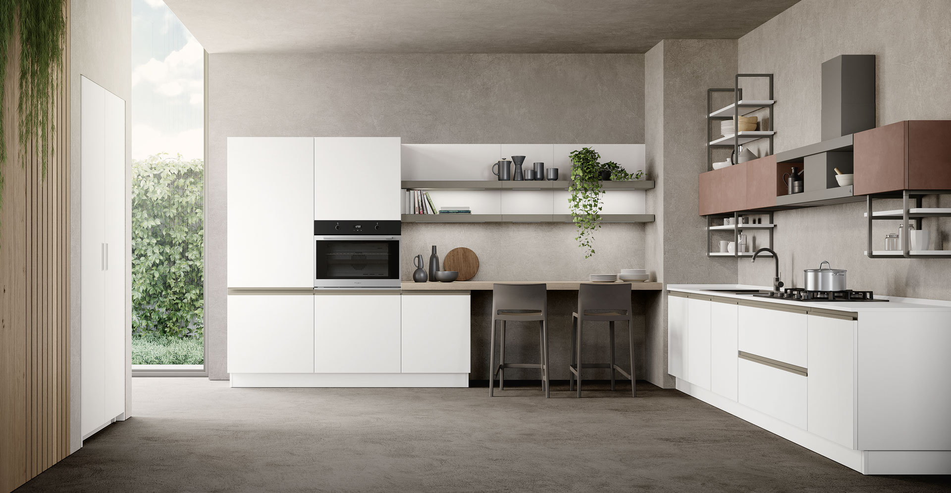 Кухня Unica Италия Lube Cucine