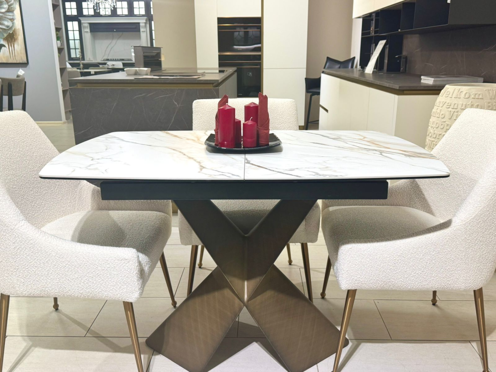 Стол Арт Деко обеденный T7703-1216 120(160)