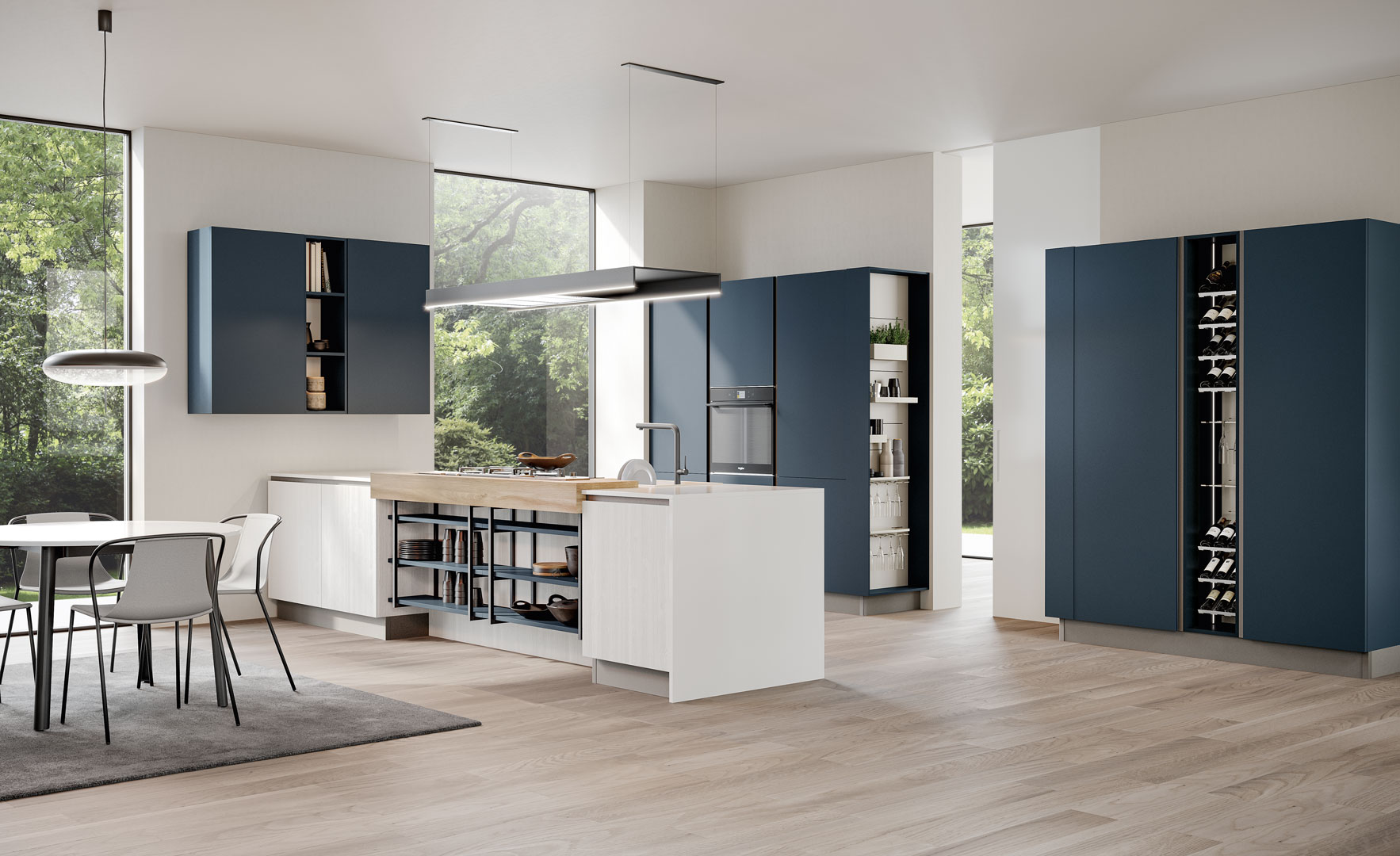 Кухня Round Италия LUBE Cucine