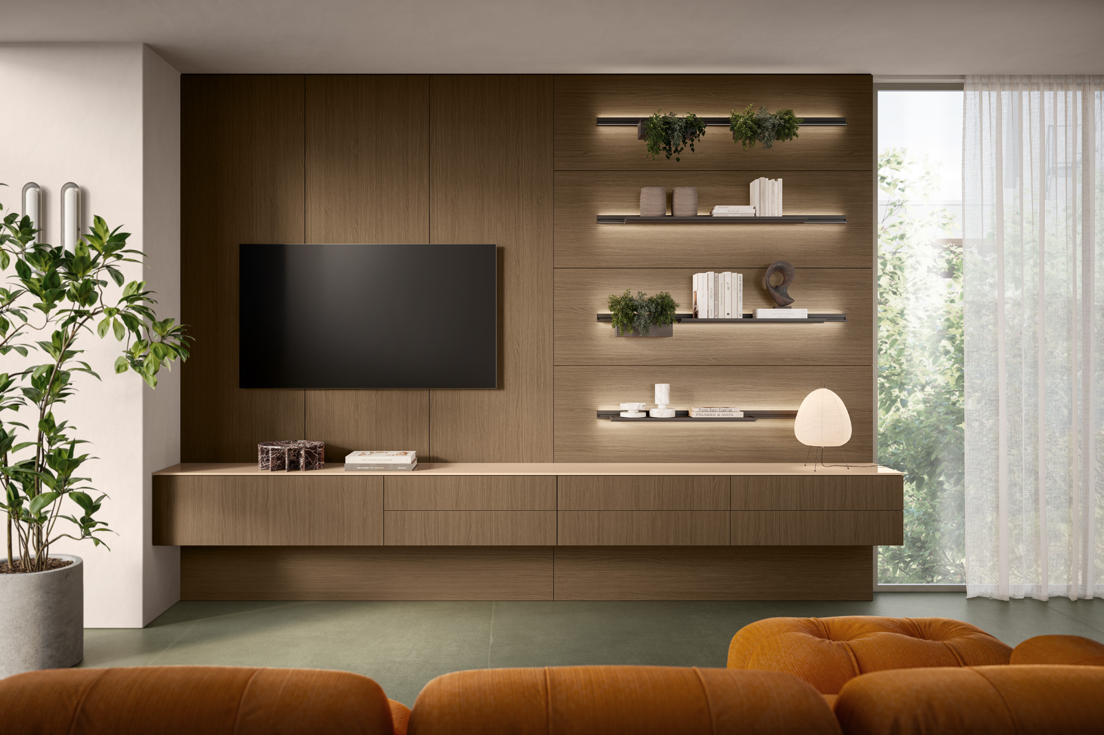 Кухня Essenza Италия Scavolini