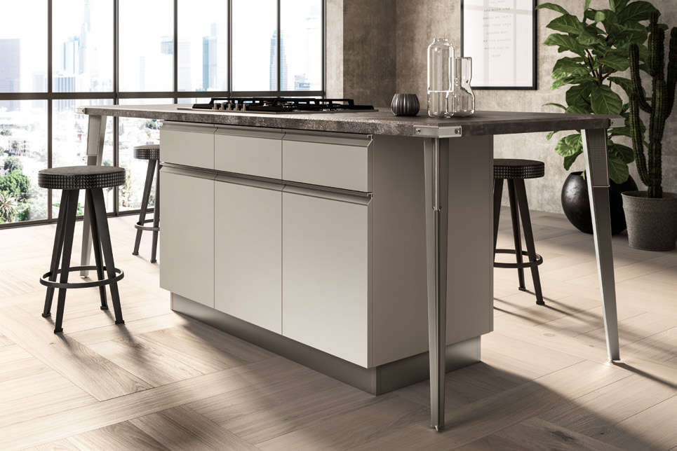 Кухня Diesel Open Workshop от Scavolini Италия