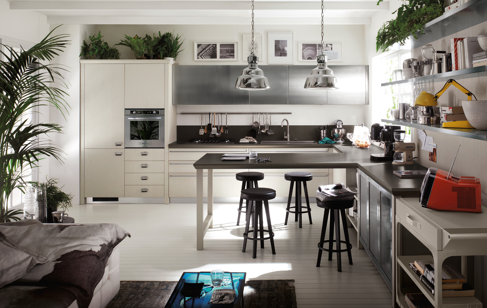 Кухня Diesel Social Kitchen от Scavolini
