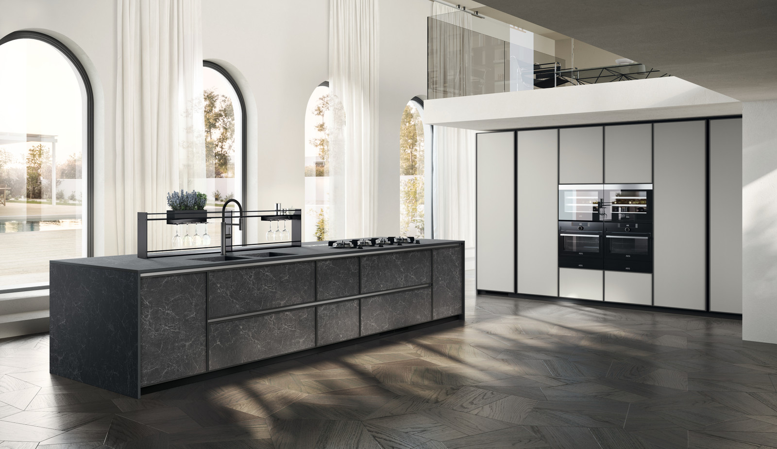 Кухня Jeometrica Италия Scavolini