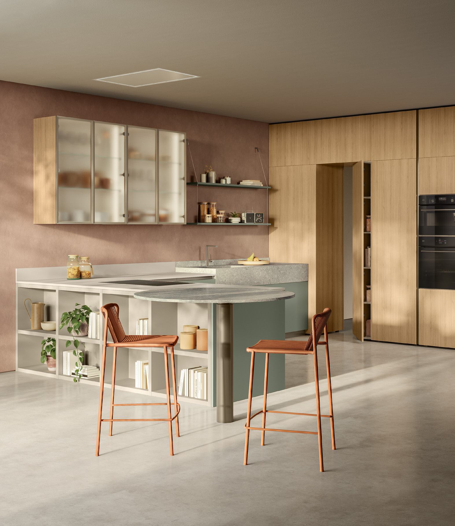 Кухня Essenza Италия Scavolini