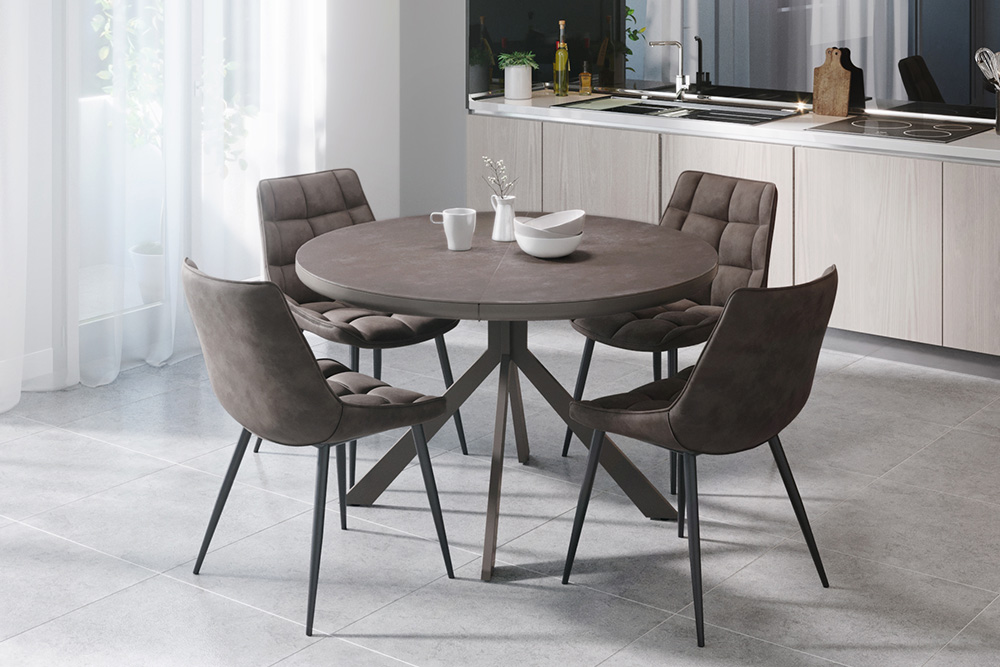 Стол LEON 120 LATTE CER