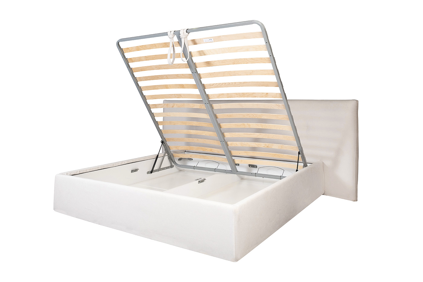 Кровать Como c подъем.мех. шенилл белый COMO3К-180М-MISS01