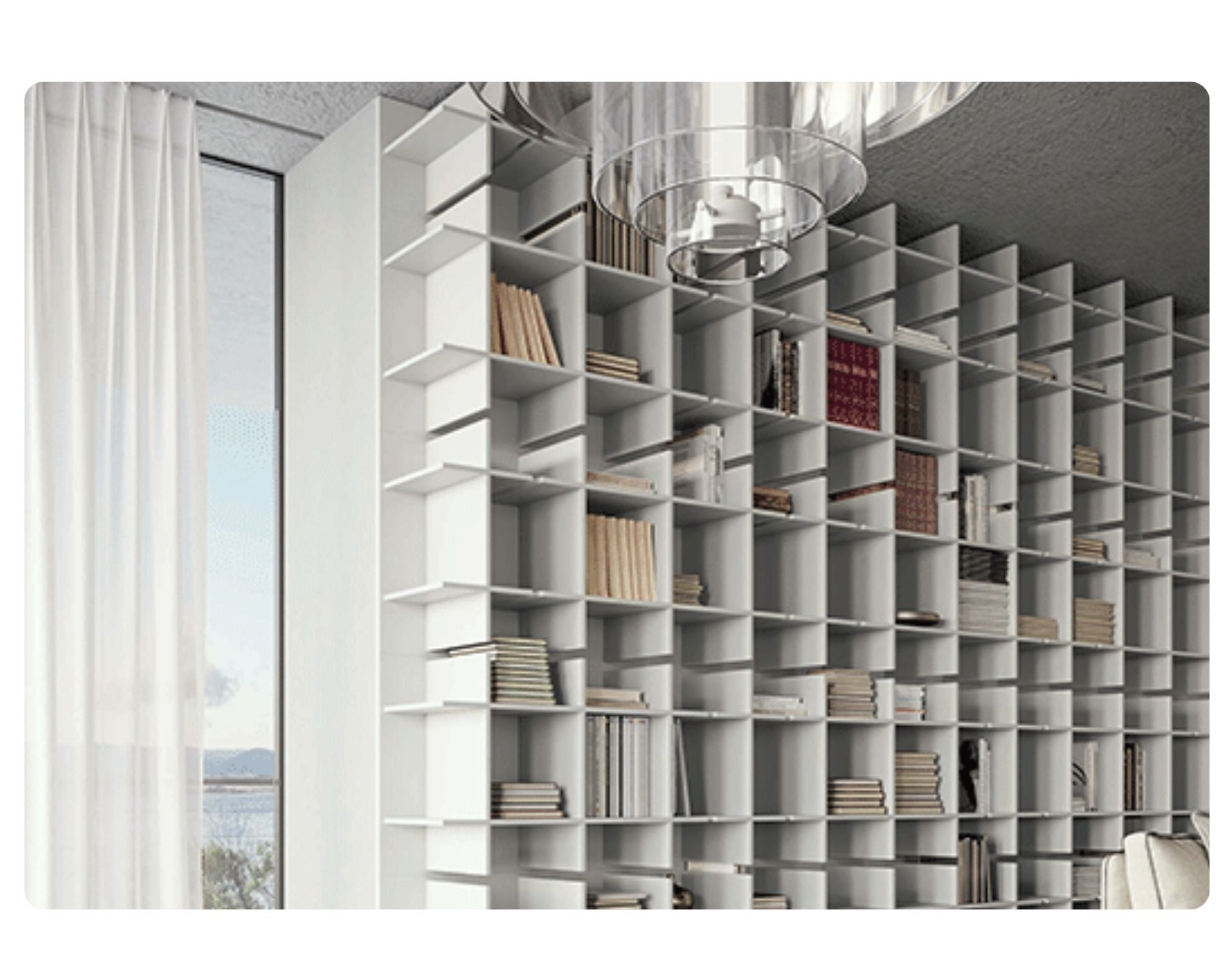 Система Bookrid фабрики Dallagnese