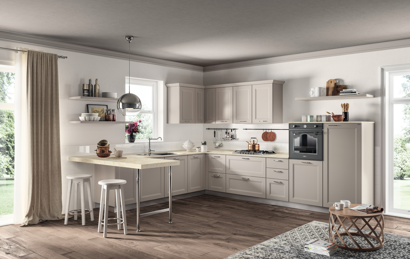 Кухня Colony Италия Scavolini 