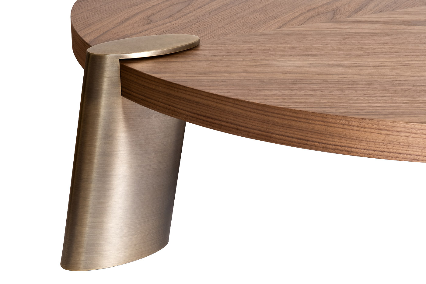 Стол журнальный св.орех столешница d120 58DB-CT17191LT