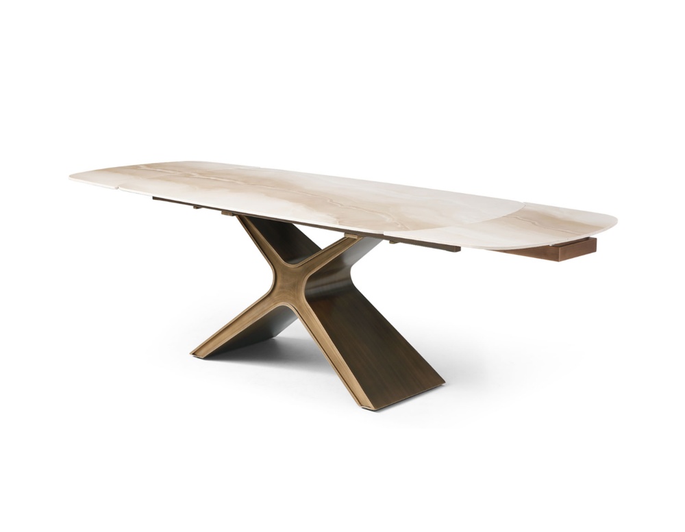 Стол раскладной Charlotta с керамической столешницей в салоне Мебель Давинчи