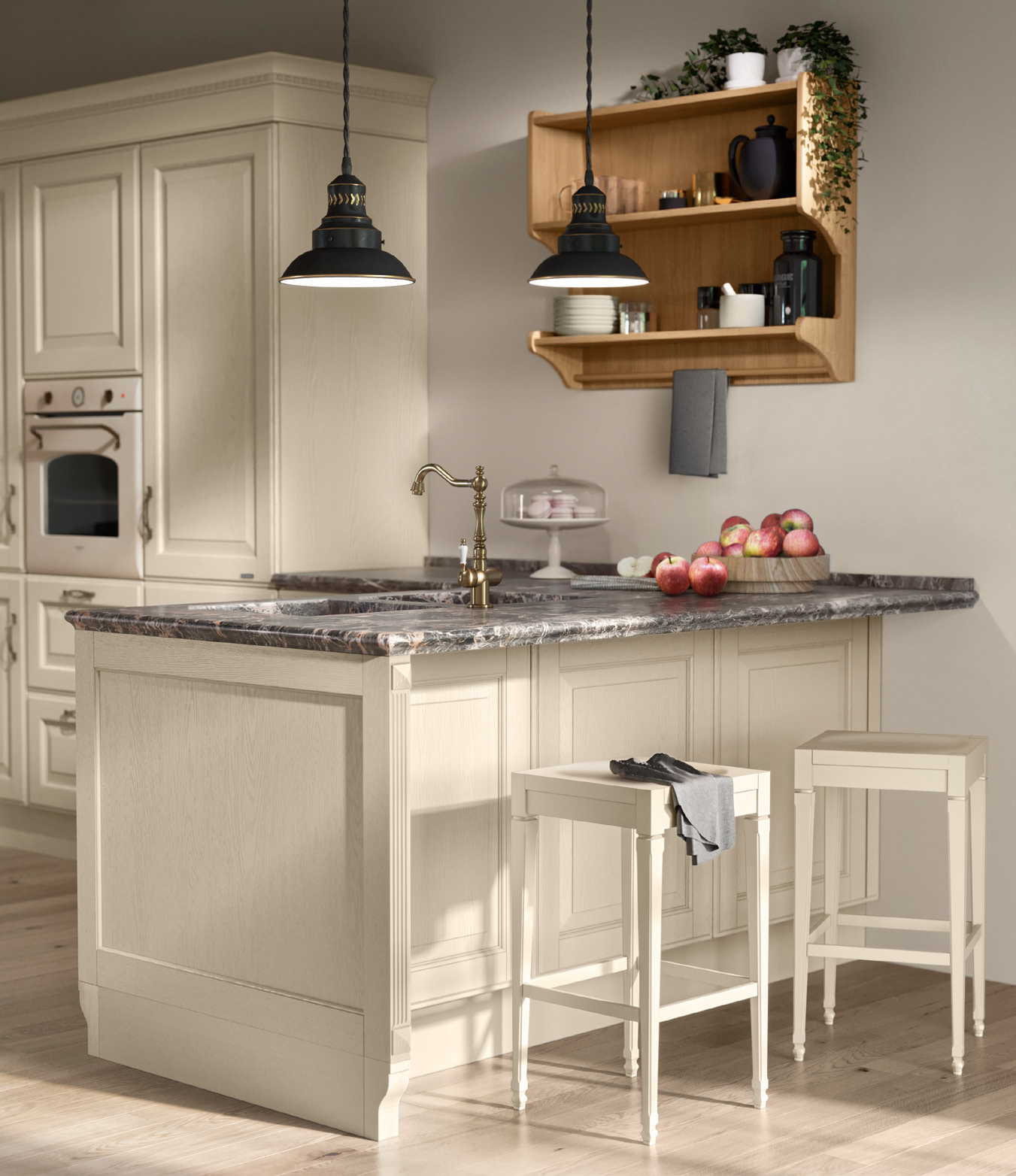 Кухня на заказ Baltimora Италия Scavolini