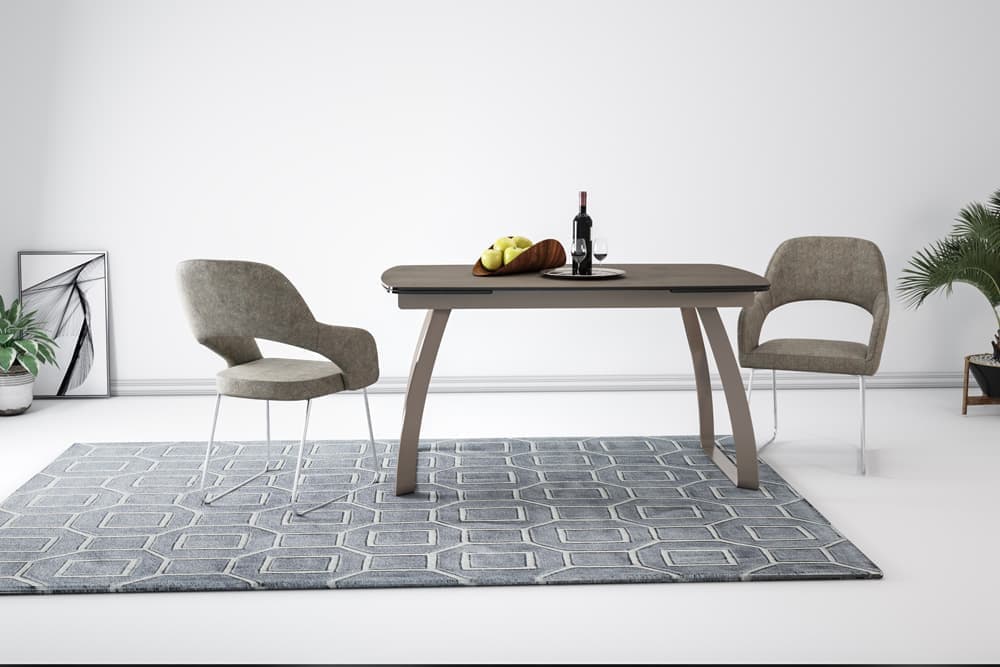 Стол SUOMI 140 LATTE CER