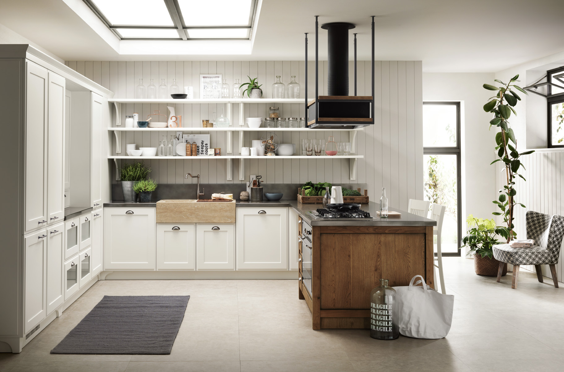 Кухня на заказ Favilla Италия Scavolini