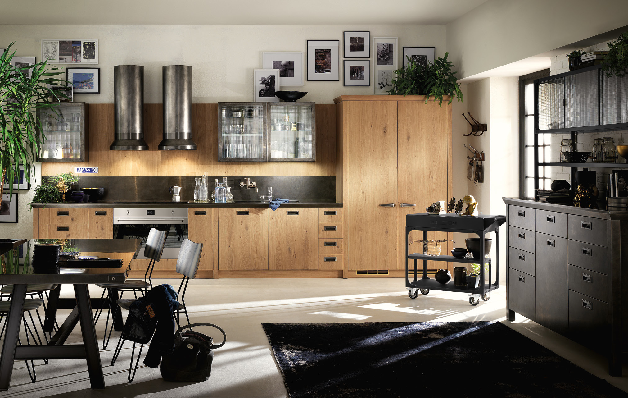 Кухня Diesel Social Kitchen от Scavolini