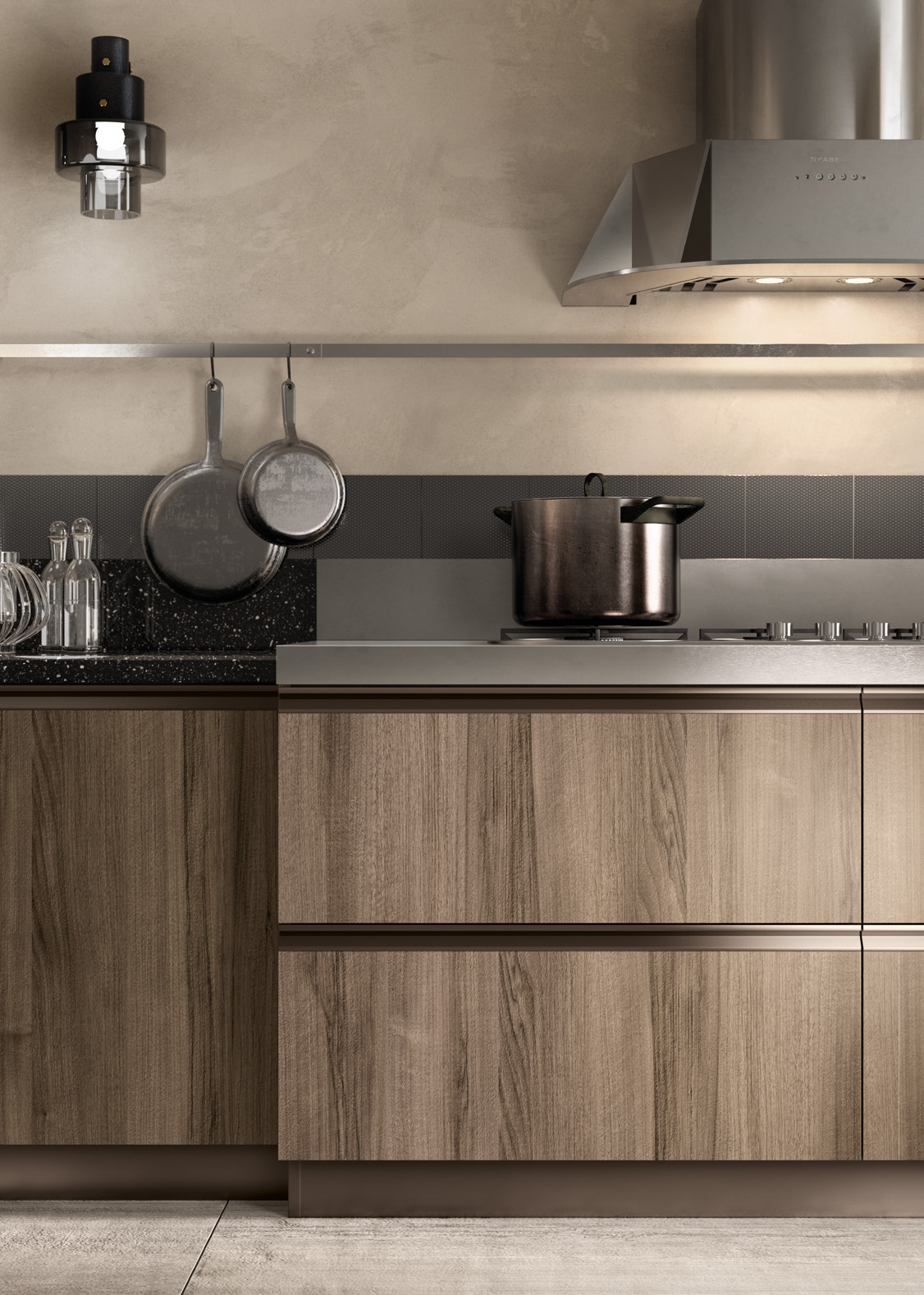 Кухня Diesel Open Workshop от Scavolini Италия