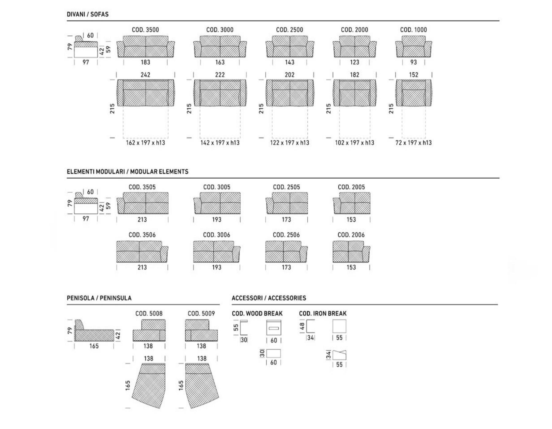 Диван-кровать BUBBLE DIAMOND DIENNE