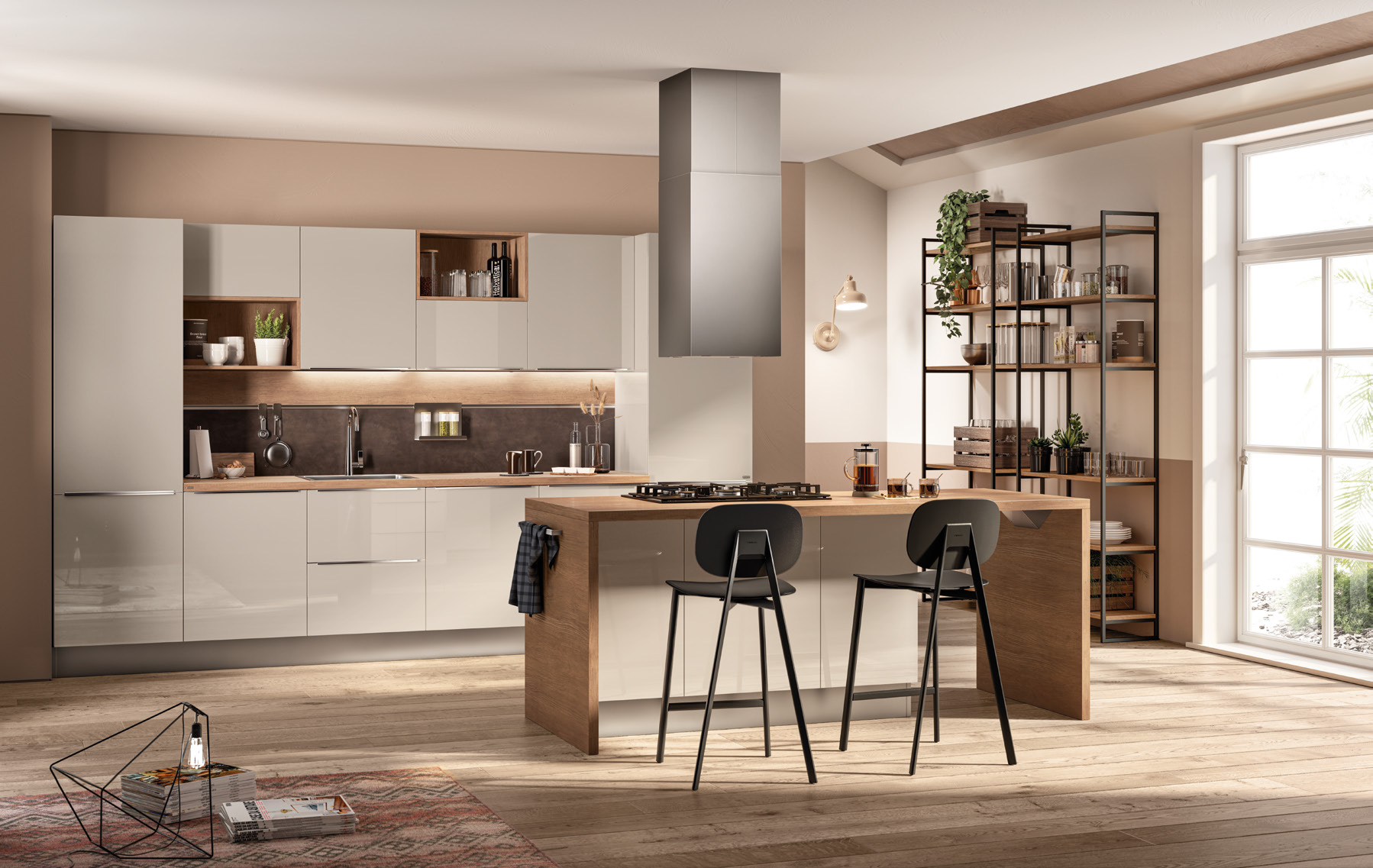 Кухня Urban & Urban Minimal Италия Scavolini