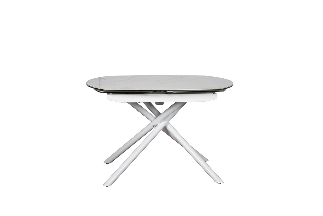 Стол обеденный раскл.керам.белый 83MC-1957DT BEL
