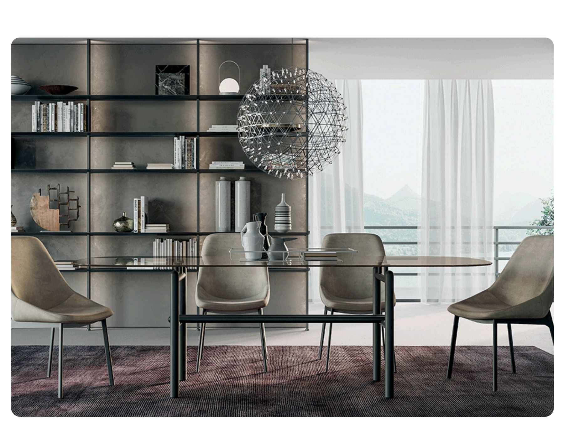 Стол Supernova фабрики Dallagnese