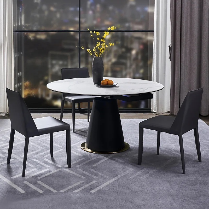 Стол обеденный раскладной круглый