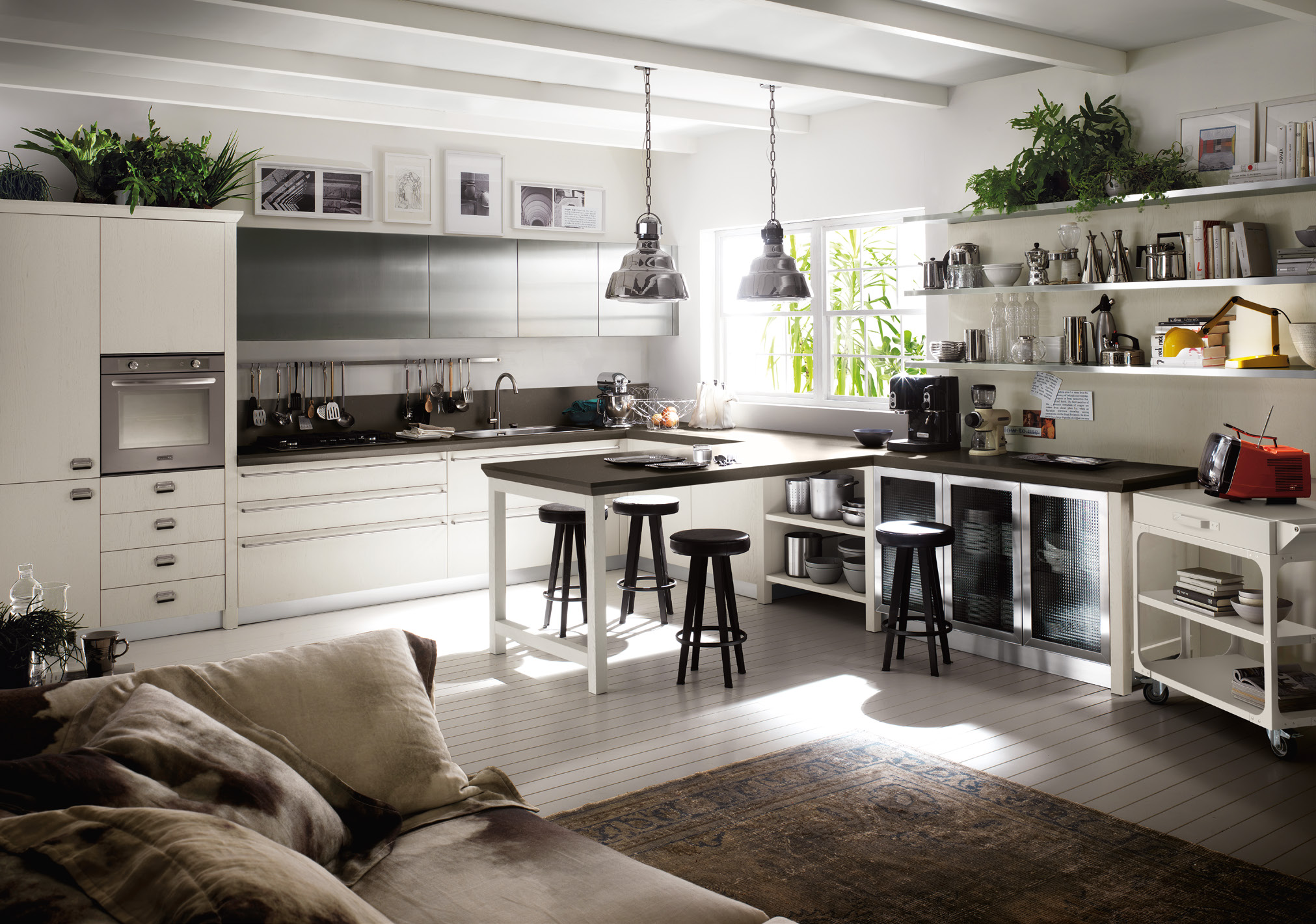 Кухня Diesel Social Kitchen от Scavolini