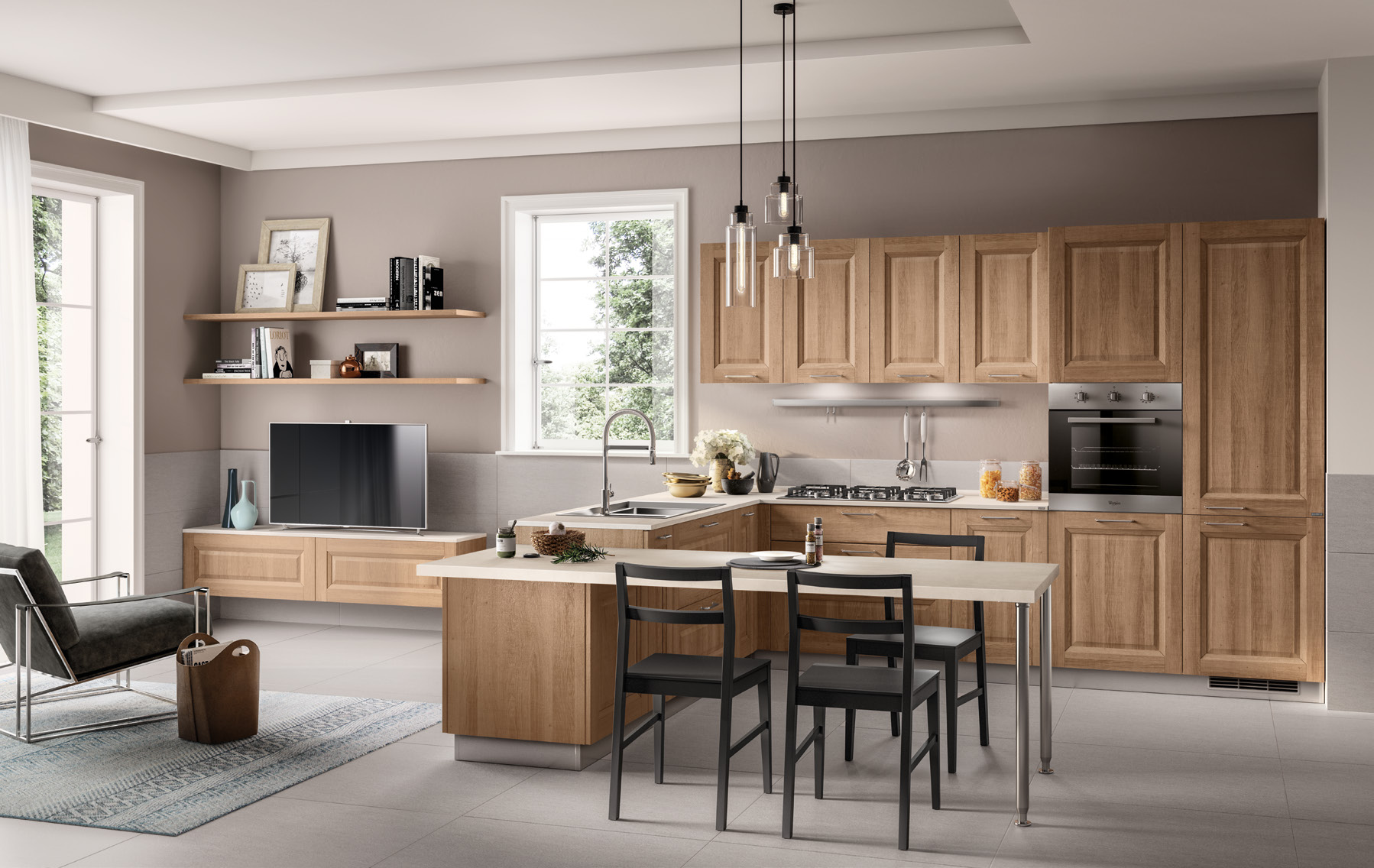 Кухня Family Италия Scavolini