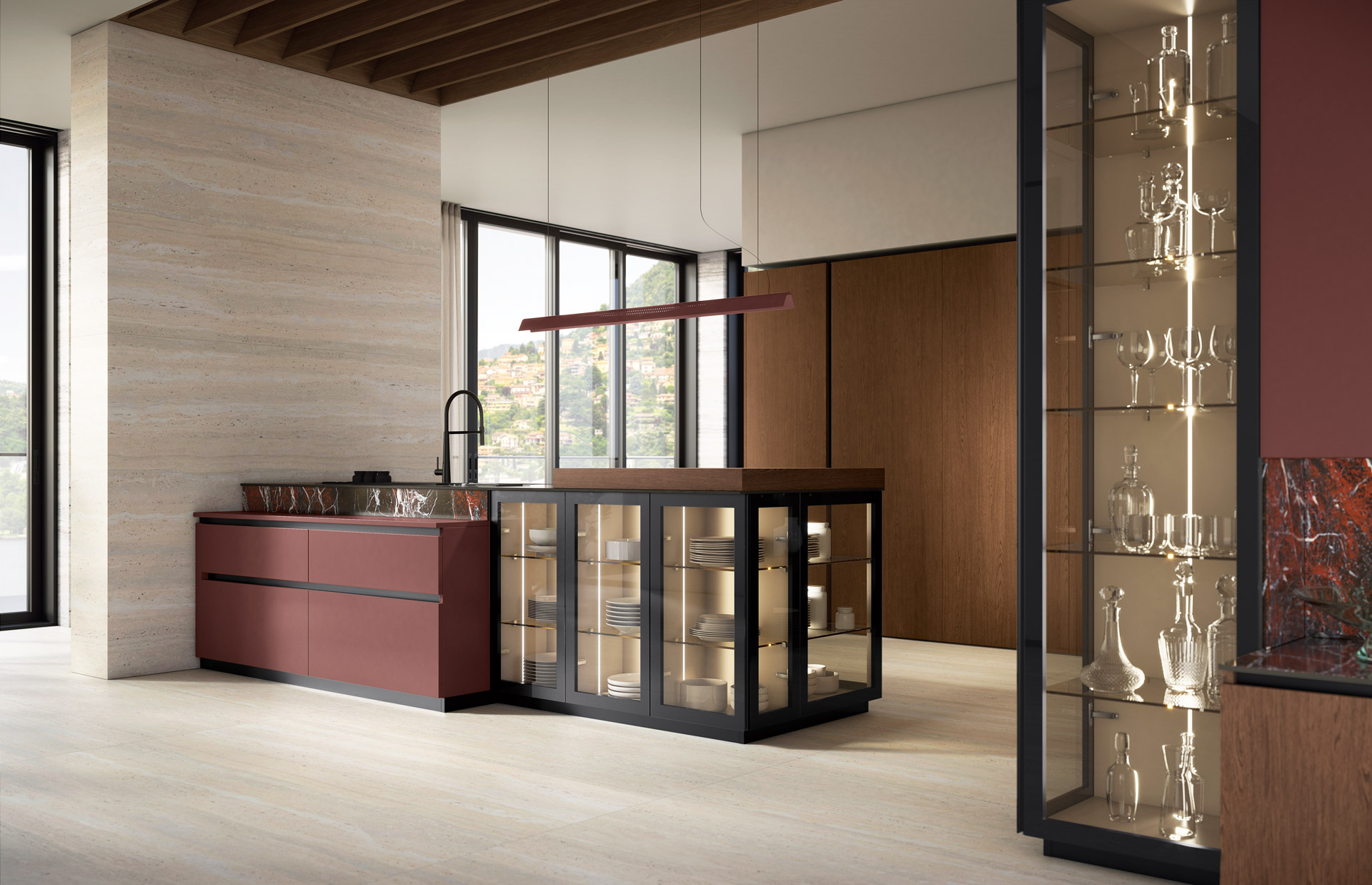 Кухня Brera Италия LUBE cucine