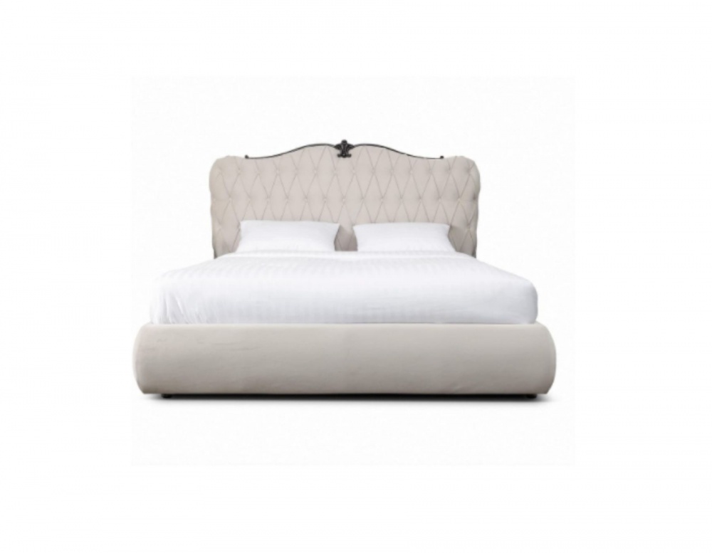 Кровать мягкая с контейнером и подъемным механизмом Тиволи Classico Italiano