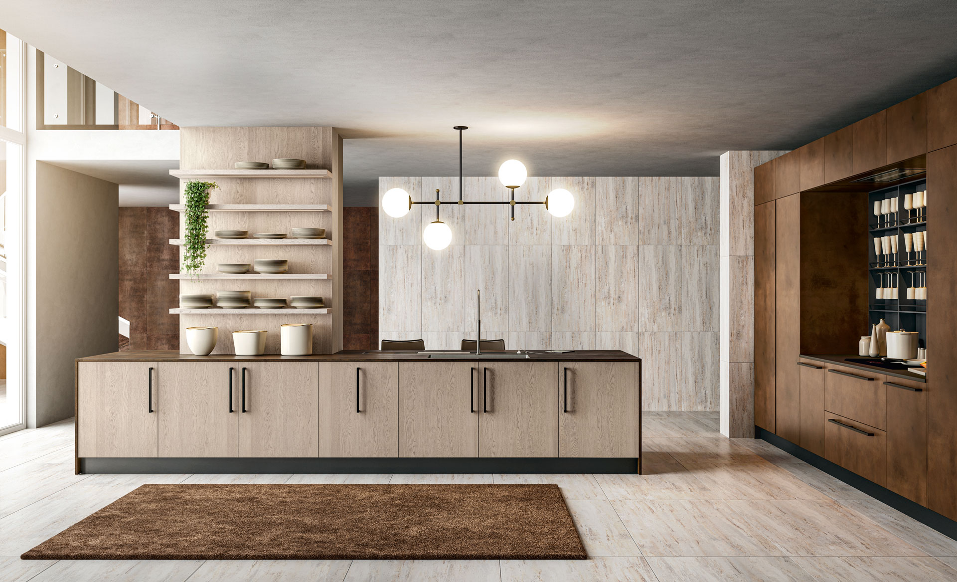 Кухни Clover Италия LUBE cucine