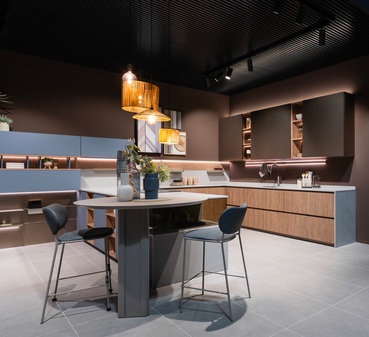 Итальянская Кухня на Заказ Immagina фабрики Lube Cucine 