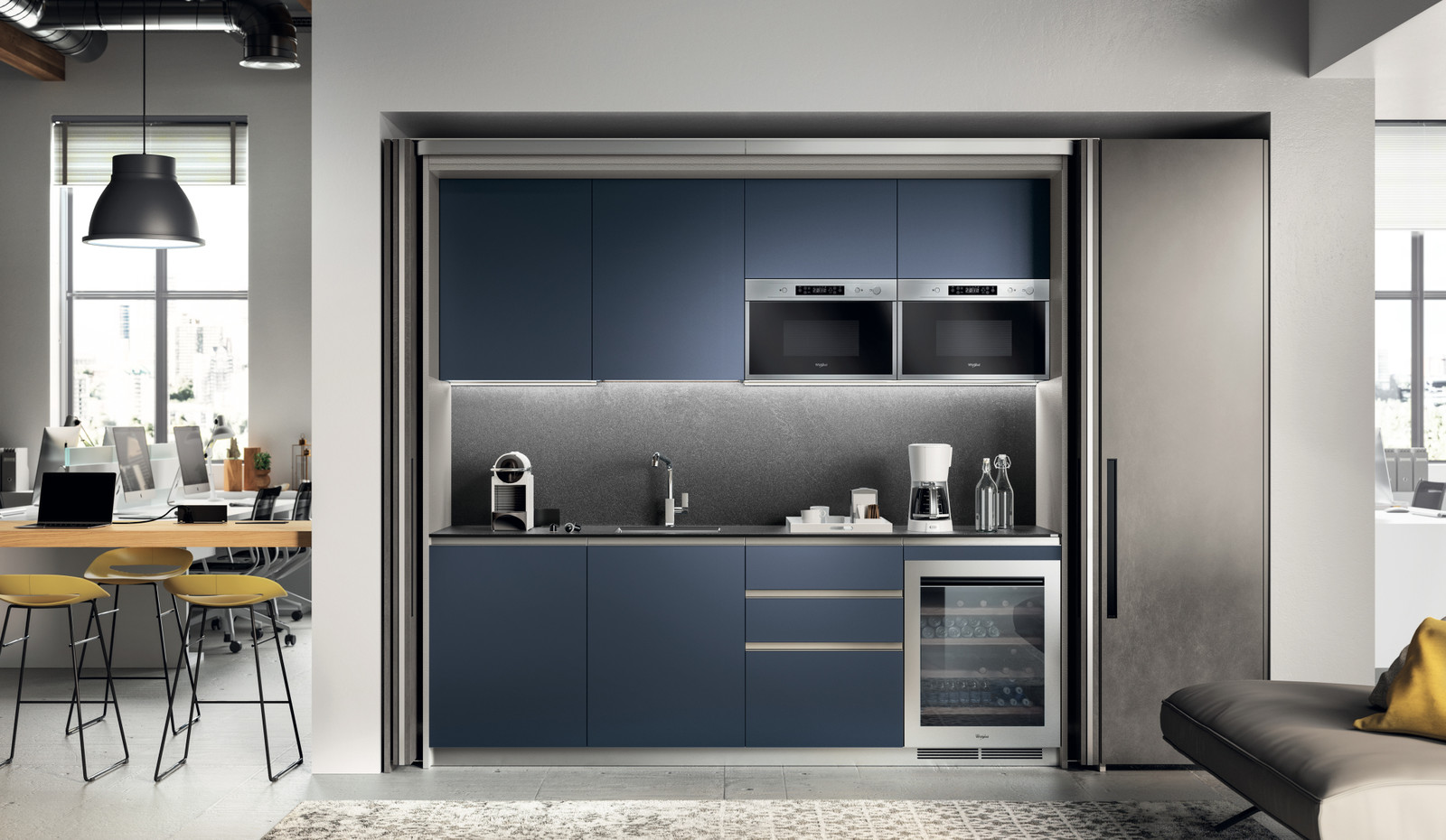 Современная кухня Boxi Scavolini Италия