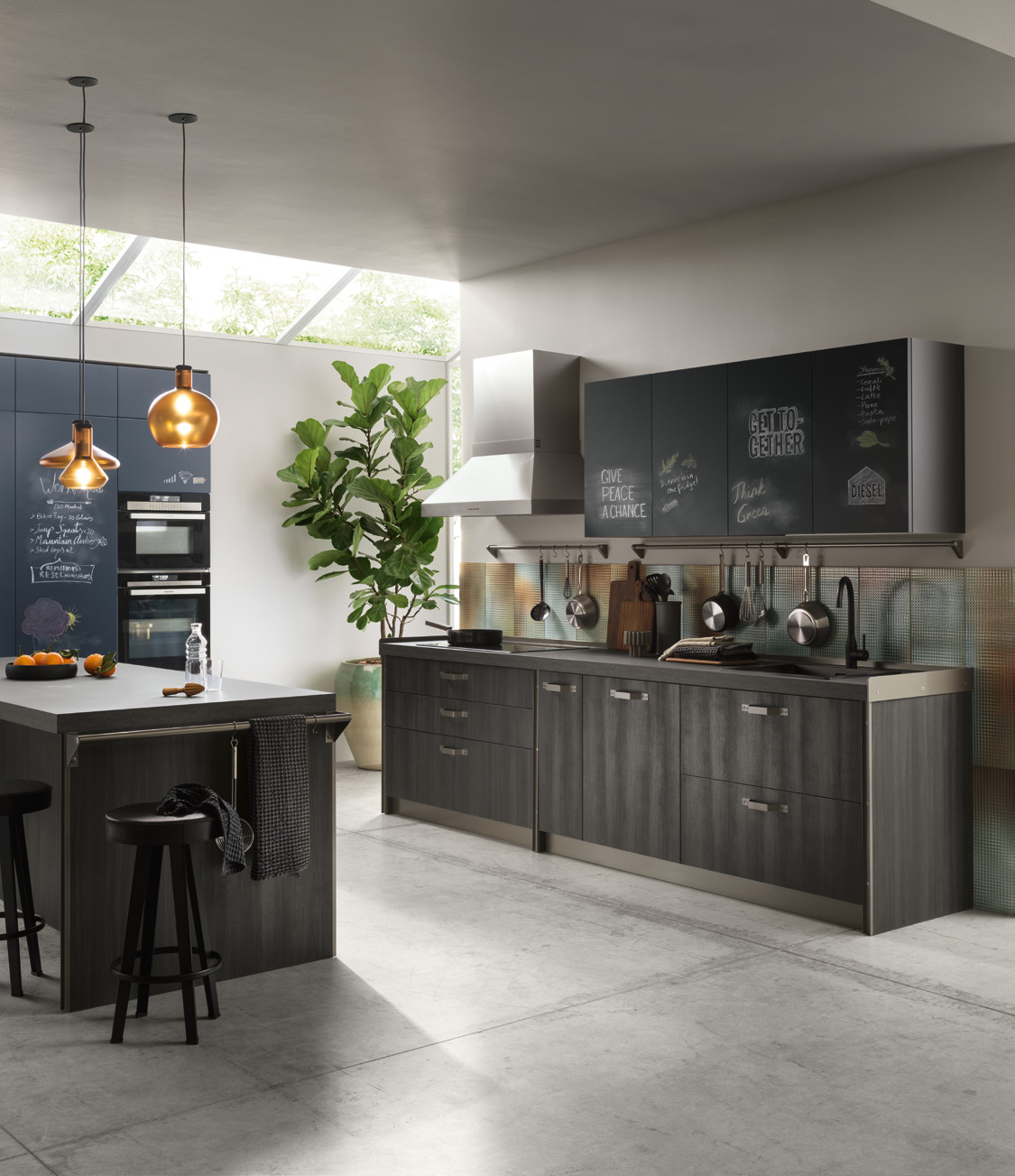 Кухня Diesel Get Together Италия Scavolini