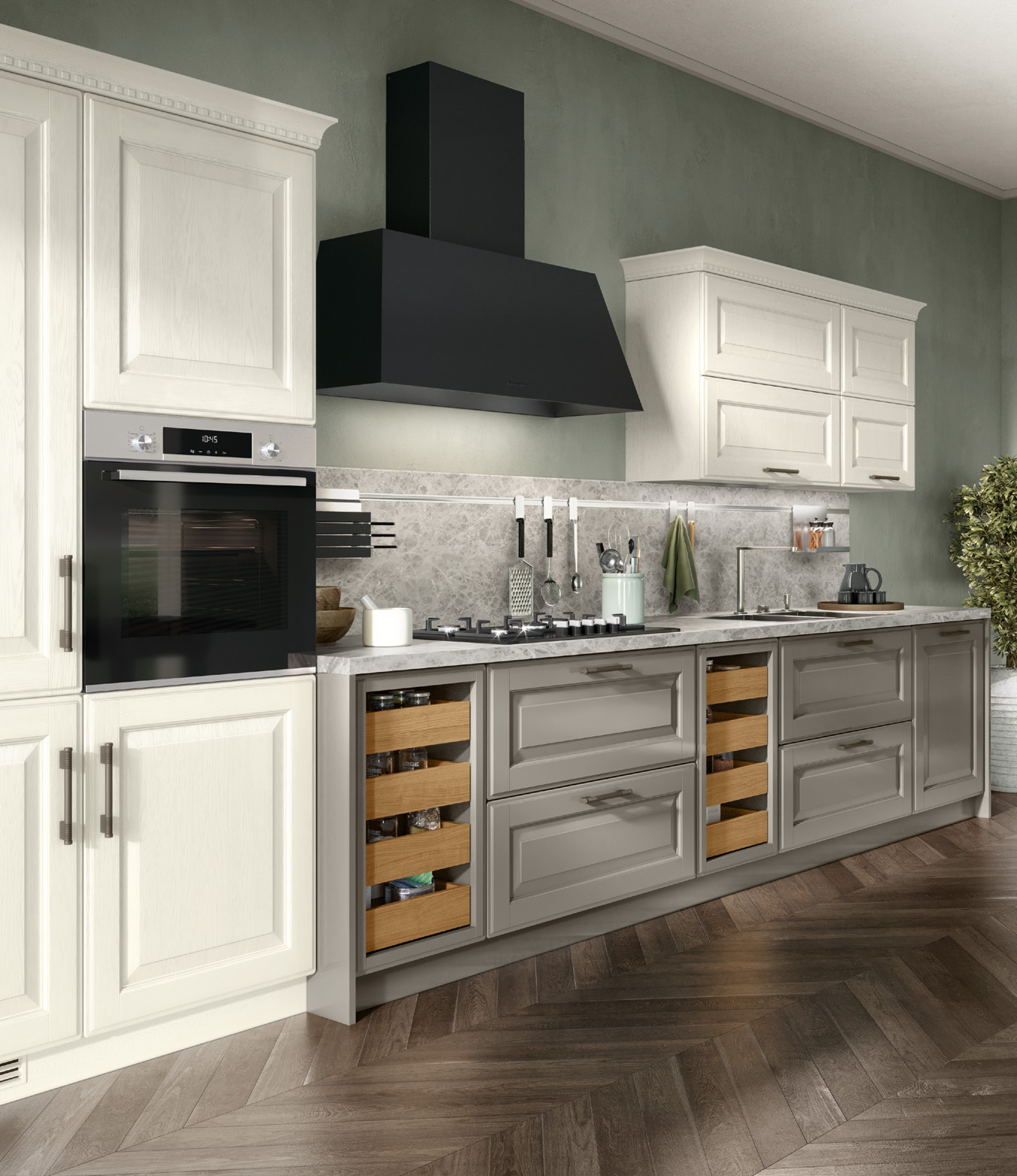 Кухня на заказ Baltimora Италия Scavolini