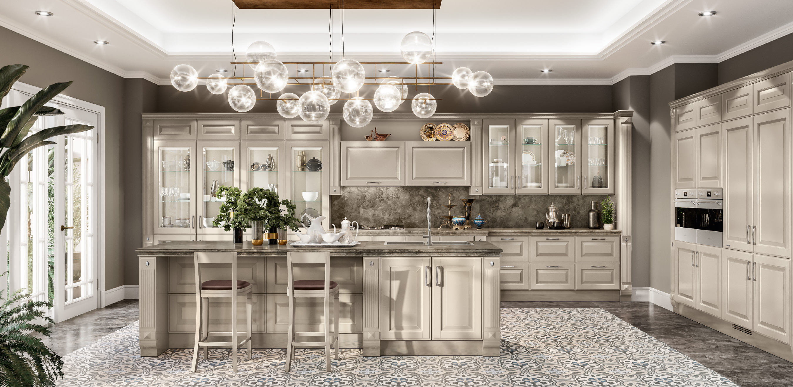 Кухня на заказ Baltimora Италия Scavolini