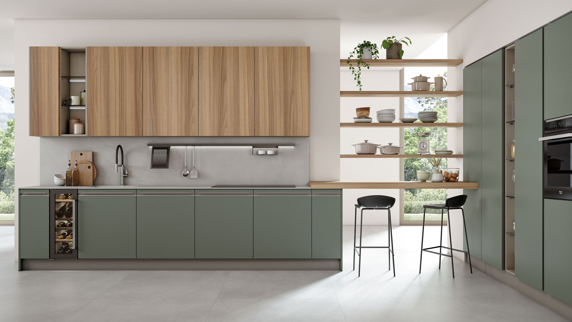Кухня Round Италия LUBE Cucine