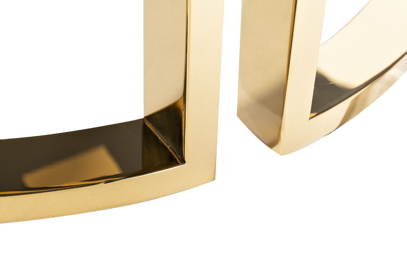 Стол журнальный GardaDecor темн.стекло/зол 47ED-GDCT002