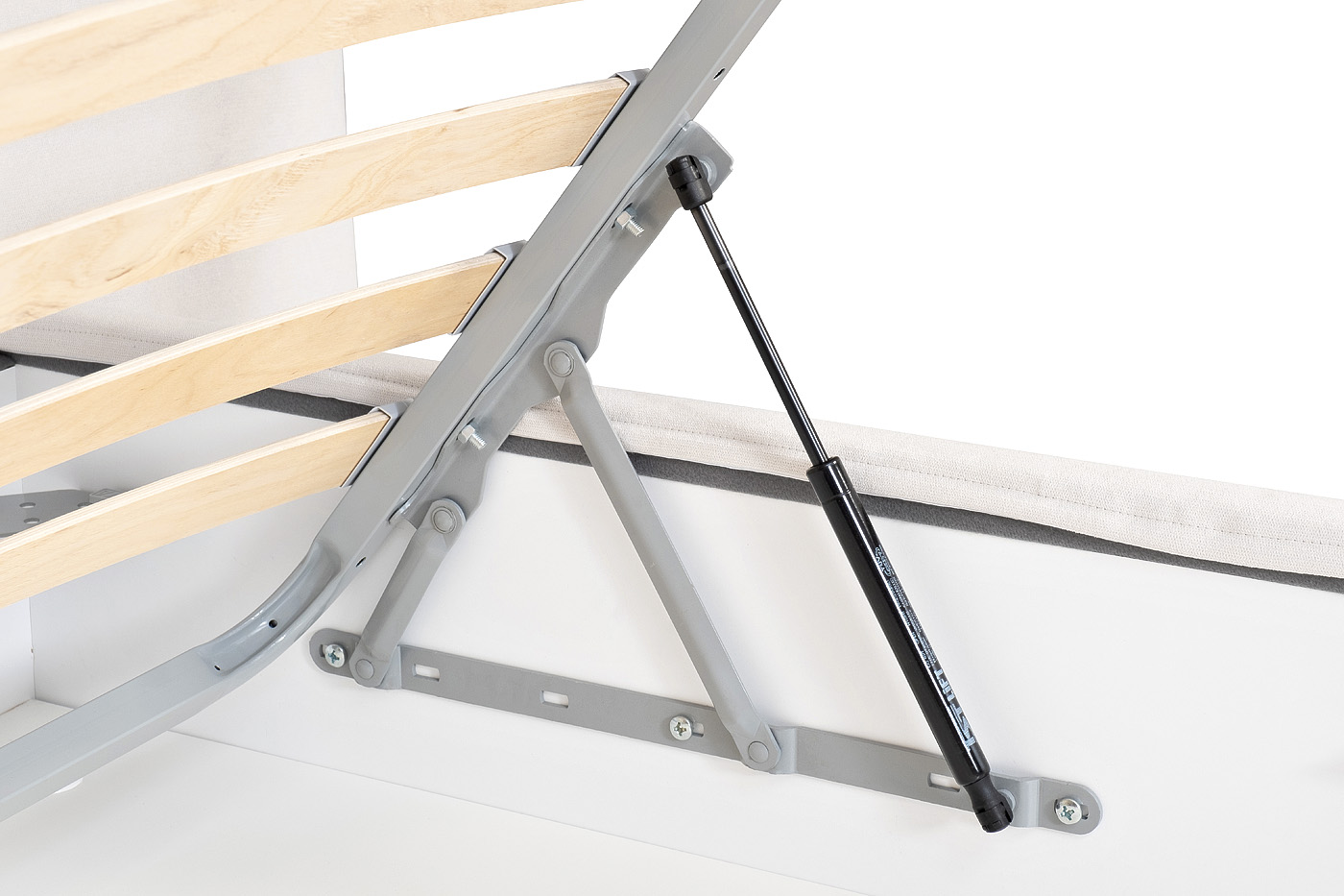 Кровать Como c подъем.мех. шенилл белый COMO3К-180М-MISS01