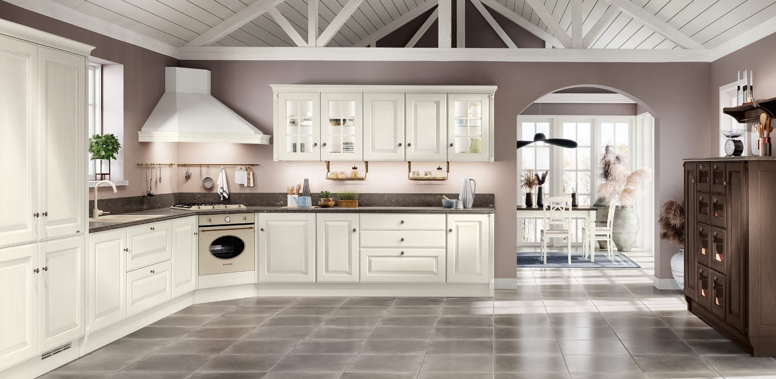 Кухня на заказ Baltimora Италия Scavolini