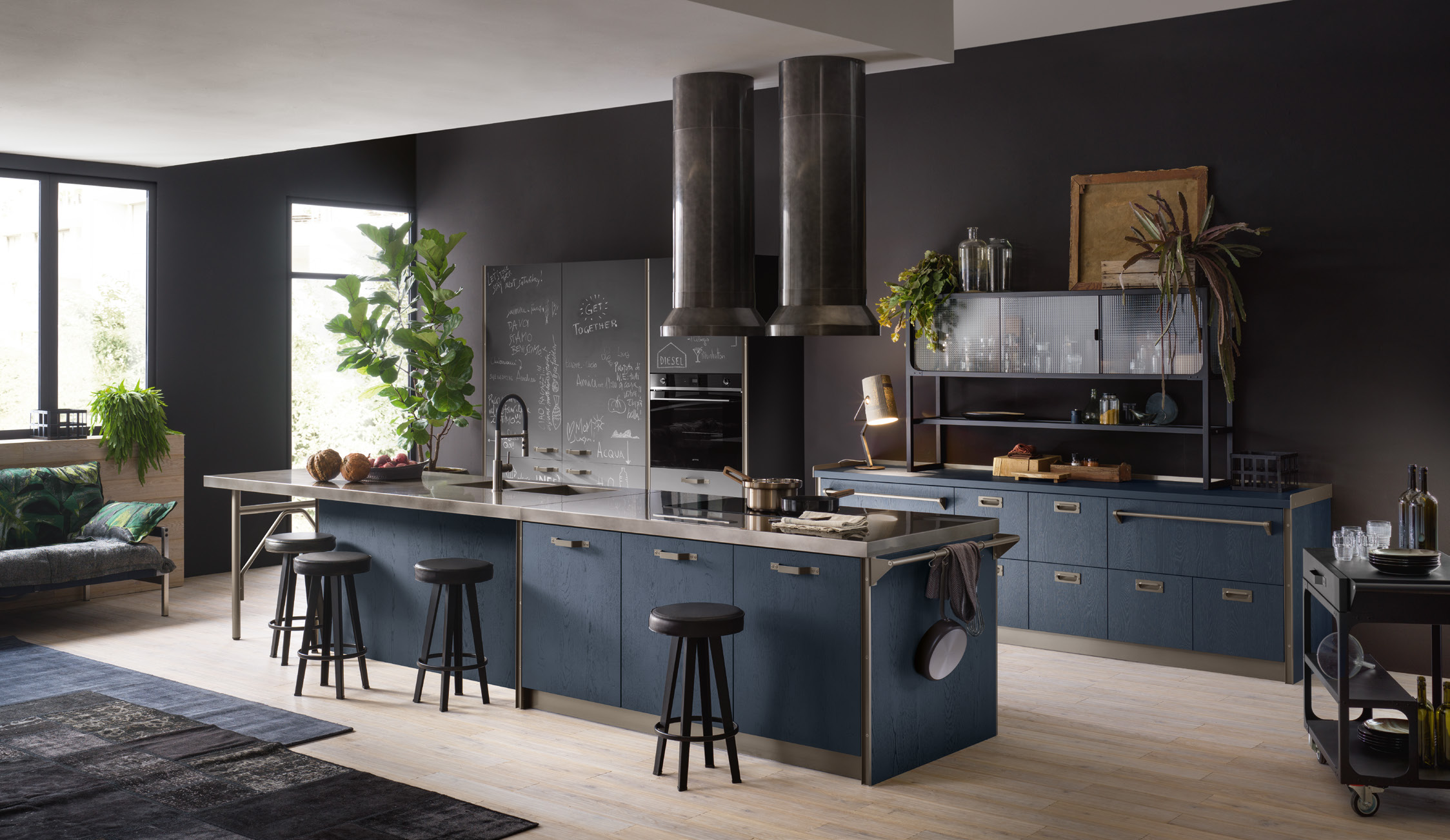 Кухня Diesel Get Together Италия Scavolini