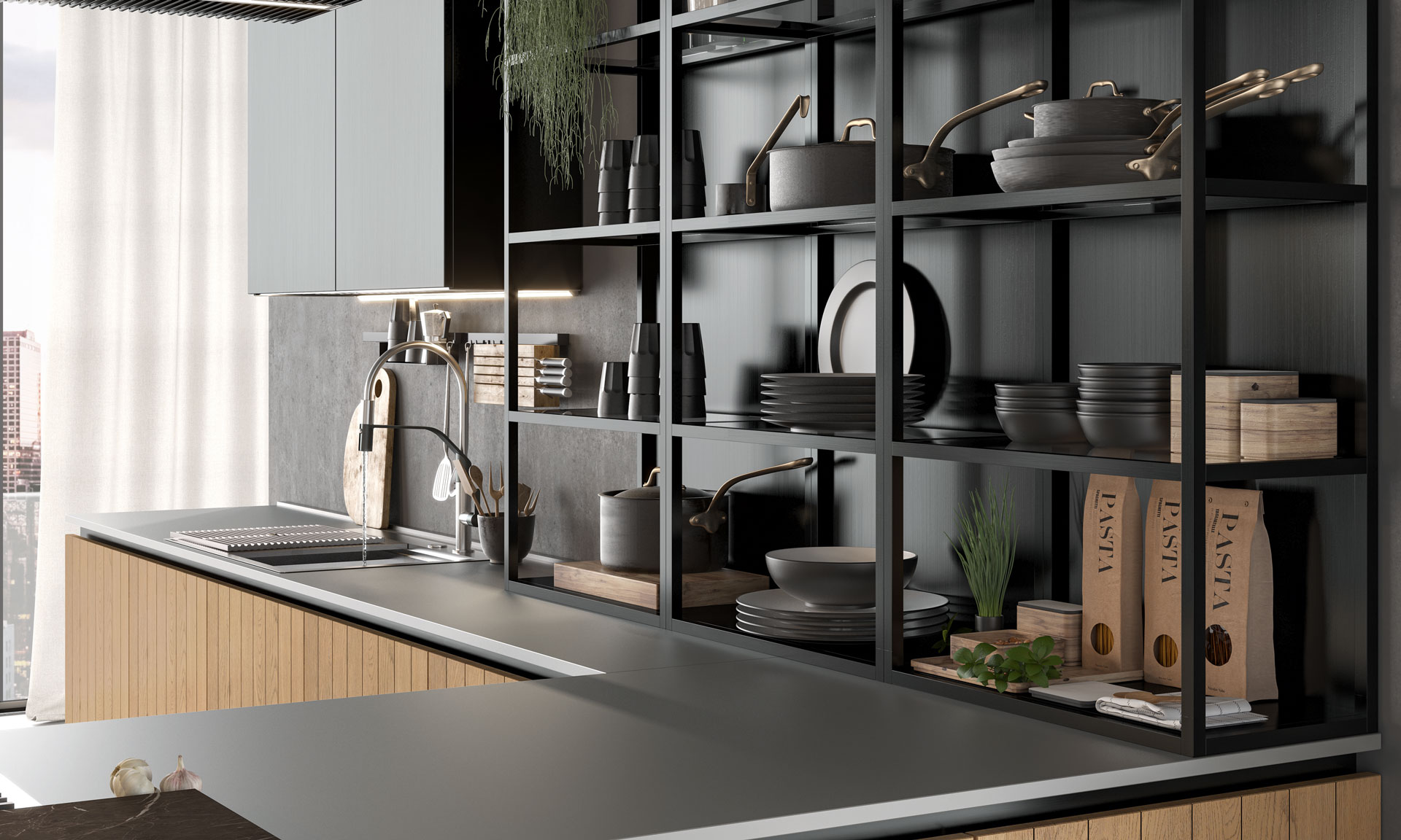 Кухни Clover Италия LUBE cucine