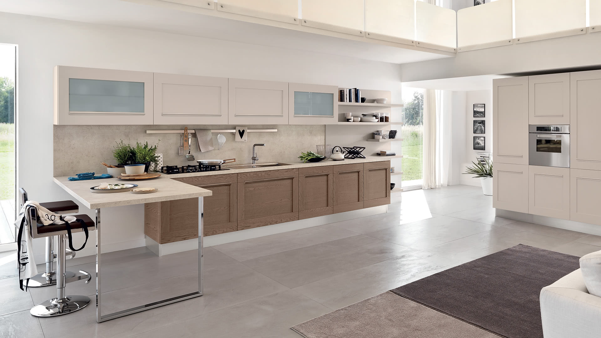 Кухня Gallery Италия Lube Cucine 