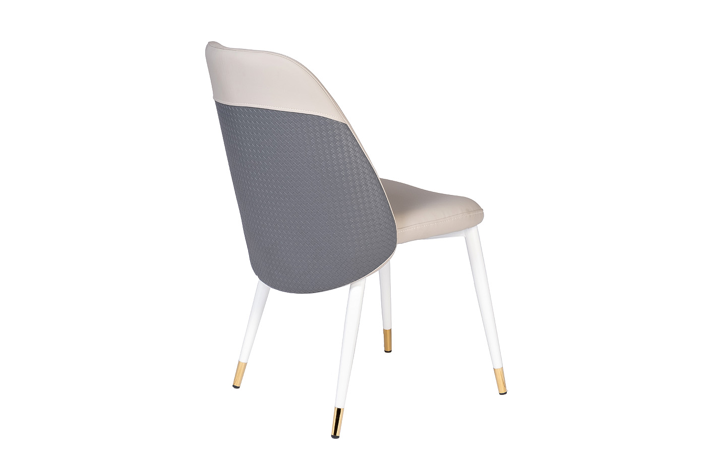 Стул экокожа бежевая/серая 30C-DX-2100