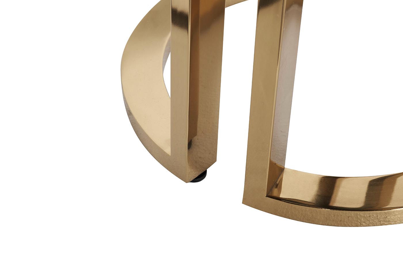 Стол журнальный круглый Garda Decor черный мрам. GD-ET002